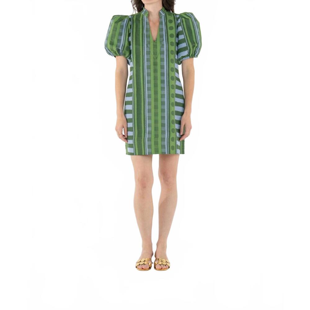 NEW EMILY MCCARTHY hampton mini dress in forest jubilee